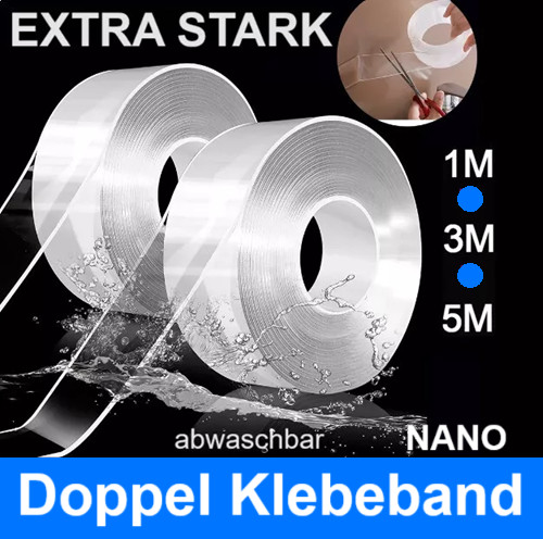 Doppelseitiges nano klebeband - nano,
